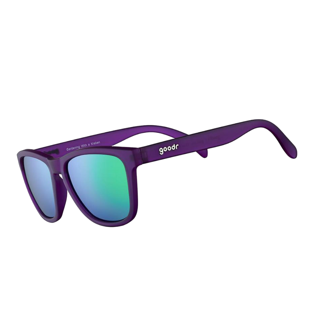 Goodr Going to Valhalla... Witness! | Grey Wayfarer Sunglasses